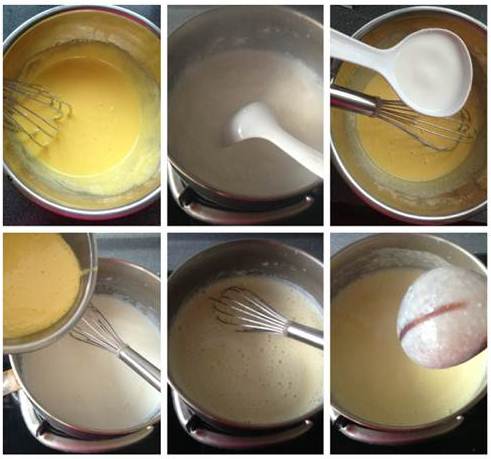 Cách làm Kem trứng ngon.
