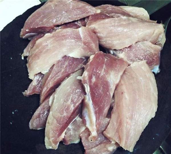 Cách làm Thịt bò khô bằng thịt lợn ngon.