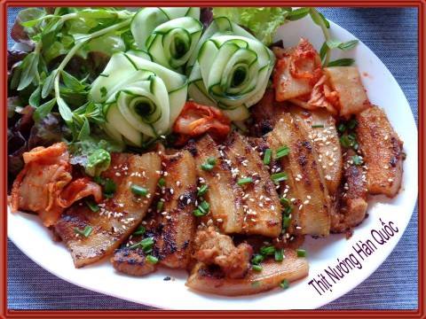 Cách làm Thịt nướng kiểu Hàn Quốc ngon.