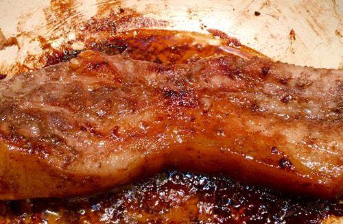 Cách làm Thịt tẩm húng lìu áp chảo ngon.
