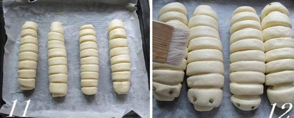 Hướng dẫn cách làm Bánh mì ngọt hình con Nhộng ngon.