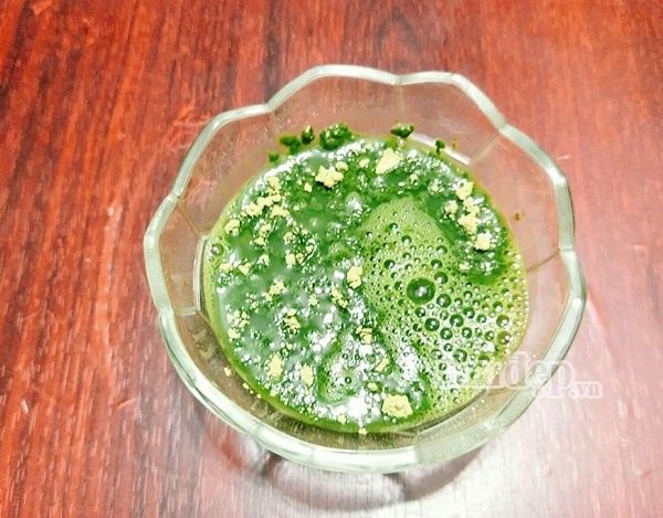 LàmBánh trung thu rau câu nhân trà xanh tại nhà.