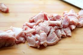 LàmThịt lợn xào ngồng tỏi tại nhà.